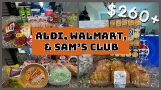 ONE MONTH GROCERY HAUL INCLUDING THANKSGIVING DINNER FOODS // SHOP WITH ME