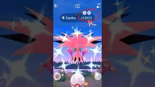 Lets GO ✨ Got Shiny Gen 1 Legendary Bird ⚡️in Pokemon GO.