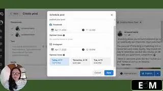 How to schedule posts on Facebook and Instagram using Facebook Business Suite