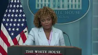 Karine Jean-Pierre Refuses To Comment On Biden's Flip-Flop Over Tariffs On China