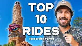 My TOP 10 Rides at Universal's Islands of Adventure!