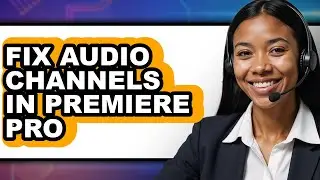 How to Fix Audio Channels in Premiere Pro - Step by Step
