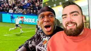 Watching Miniminter Play for England with KSI!