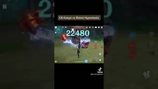 C6 Kaeya best melt team vs Robot Hypostasis