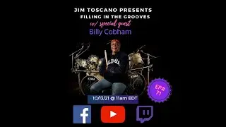 Filling in The Grooves EP. 71 w/ drumming legend Billy Cobham