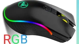 HXSJ T26 Wireless Gaming Mouse, 2.4GHz Wireless Technology 7-Key Programming