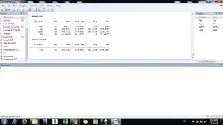 Basic commands in Stata