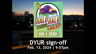 Halo-Halo Radio Cebu -signoff 2024