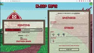 Sheep Game Avalanche (AVAX) Tutorial - How To Get Started Minting