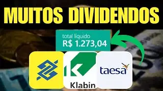 CARTEIRA DE DIVIDENDOS: DO ZERO AO MILHAO #03 - AGOSTO 2023 - BBAS3 KLBN4 TAEE11
