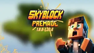 Minecarft skyblock premade server setup (1.8.8-1.20.4) 🚀