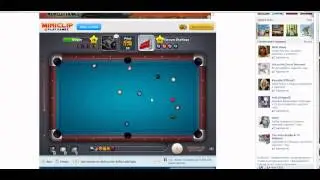How I play 8 ball poll on fb