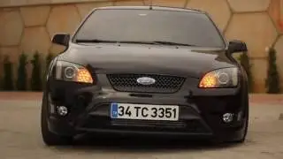 Тюнинг Ford Focus 2 на пневме в стиле  STANCE