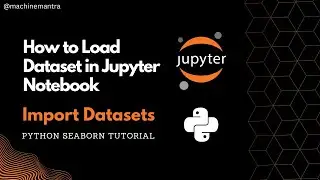How to Load a Data Set in Jupyter Notebook | Import Data Set in Python using Seaborn Library