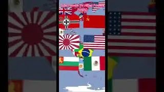 WW1 WW2 WW3 countryballs