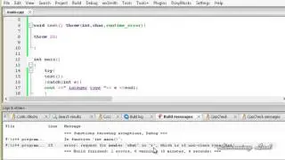 98   Functions Throwing Exceptions