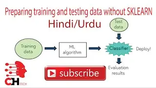 Splitting data-frame without train _test_split function in python