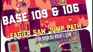 King of Thieves - Base 106 & Base 109 ( Left to Right Saw Jump Tutorial )