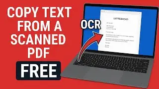 Copy and Search Text from Scanned PDFs for Free! - OCR on PDFs to Extract Text for Free