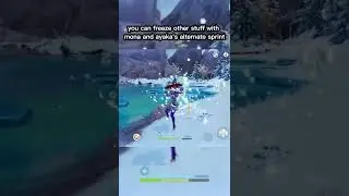 genshin impact facts about frozen stuff