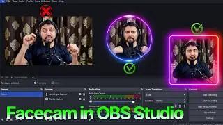 👉 How to Add Facecam in OBS Studio Picture in Picture Tutorial 🎮 