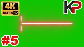 Green Screen 5 - Lasers (Lazerler) - [4K 60 fps]