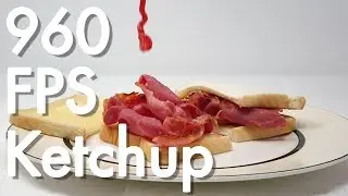960fps Ketchup on the Sony Xperia XZ Premium