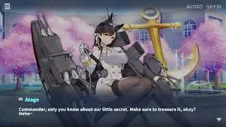 Azur Lane port story - A Date with Atago