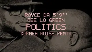 Royce Da 5'9'' ft Cee Lo Green - Politics (Dokmeh Noise Remix) [Lyrics Video]