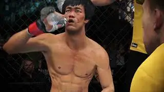 UFC 4 | Bruce Lee vs. Nicole Nurko (PLUS-SIZE) (EA Sports UFC 4)