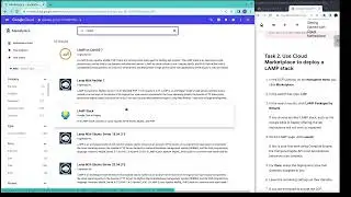 Google Cloud Fundamentals: Getting Started with Cloud Marketplace
