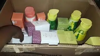 Abertura de caixa da Natura Ciclo 15/2018 e enporio