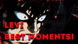Levi Ackerman vs Beast Titan - !!Flash Warning!!