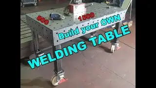 Making Small ON HUGE Welding Table / 2