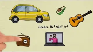 Он? Она? Оно? Gender in Russian. Easy Grammar. Lesson 1. Bonus Online Game.