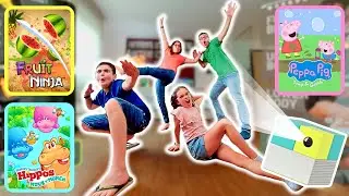 LET'S TRY THE FAMILY CONSOLE THAT'S CONTROLLED WITH YOUR BODY