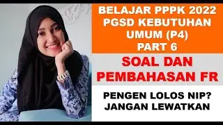 SOAL PPPK PGSD UNTUK FORMASI UMUM 2023