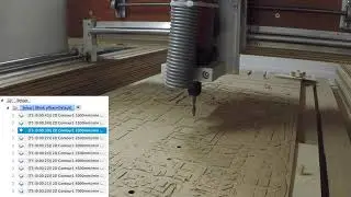 Different Cutting Feedrates Fusion360 with a 6mm bit