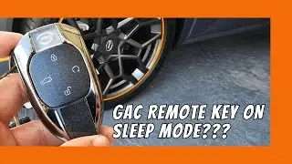 PUT GAC REMOTE KEY TO SLEEP MODE #gac #gs3 #keyfob #remotekey #emzoom #rstyle