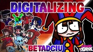 🎤🎶Digitalizing But Every Turn a Different Character sings《FNF Digitalizing》