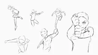 [Blender 3.2] Gesture Drawing 284 - Timelapse [Grease Pencil]