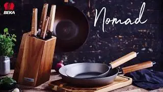 Einbrennen der Nomad Pfanne