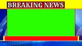 no copyright free background Breaking news green screen video