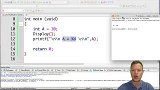 22. C Programming - Local and Global Variables