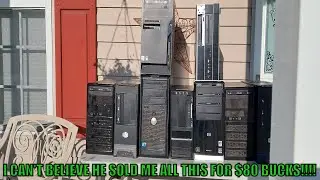 I CAN'T BELIEVE HE SOLD ME ALL THIS FOR $80 BUCKS!!!!