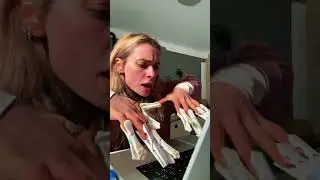 Nails nails with no budget 😅🤷🏼‍♀️ 