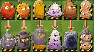 All DEFENSE Plant Battlez - Which Plant Survive Longest? - PvZ 2 Plant vs Plant