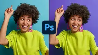 How to Change Background Color in Photoshop: Camera Raw Filter — How to Use Photoshop (Part 51)