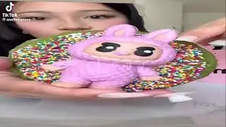 CRUMBL labubu Ube dot cake Dubai funk