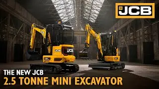 The NEW JCB 2.5 Tonne Mini Excavator